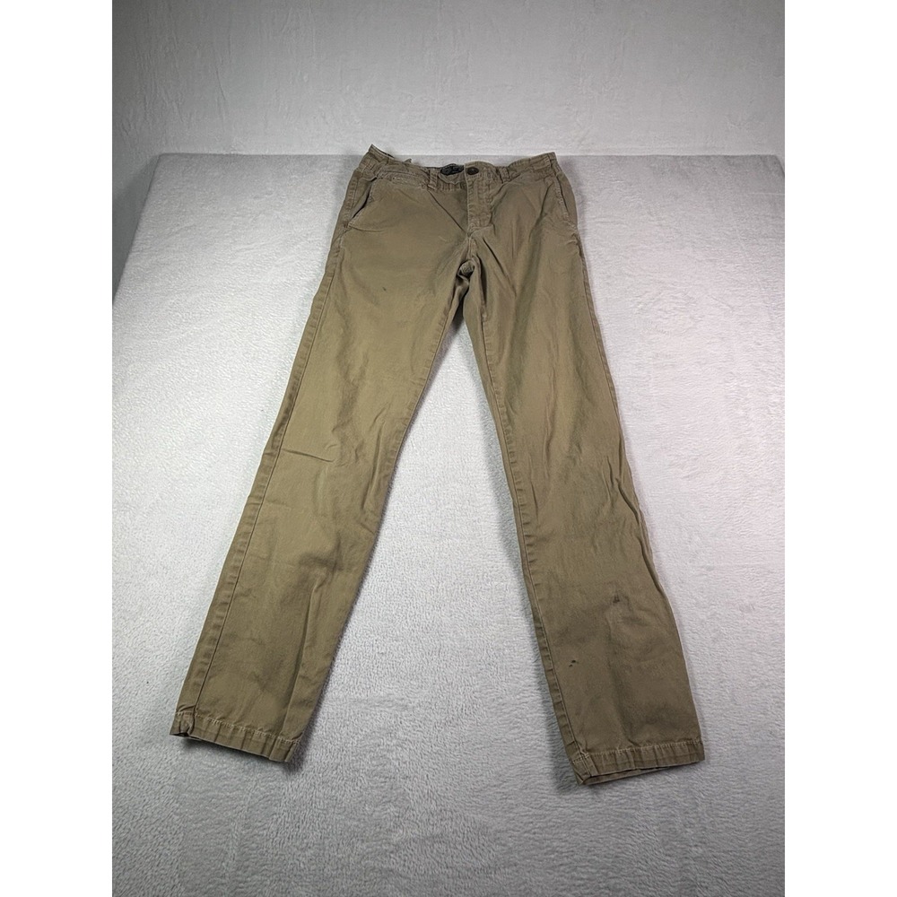 American Eagle 29 x 32 Khaki Core Flex Slim Straight Chino Pants Khaki Pants